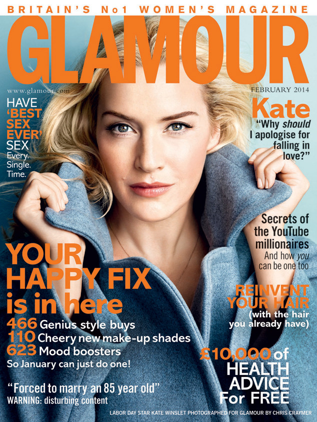 Kate Winslet, Glamour UK Cover Kate Winslet, Glamour UK Cover